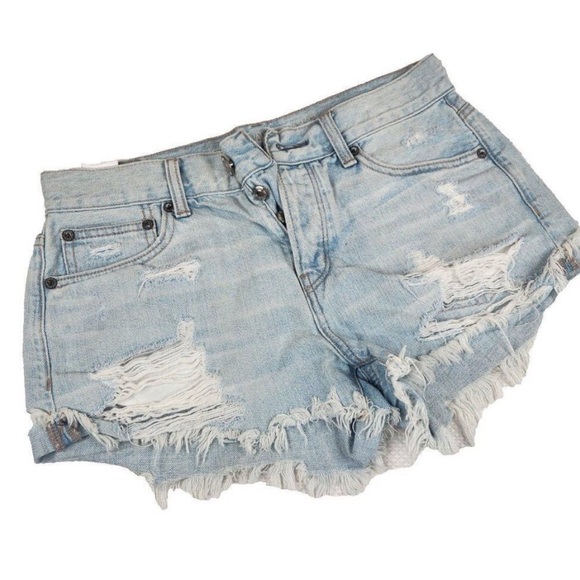 American Eagle Tom girl Shortie shorts size 6 - Picture 2 of 6